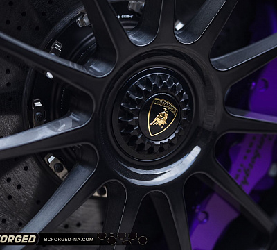 Фото дисков BC Forged TD01 на Lamborghini Huracan