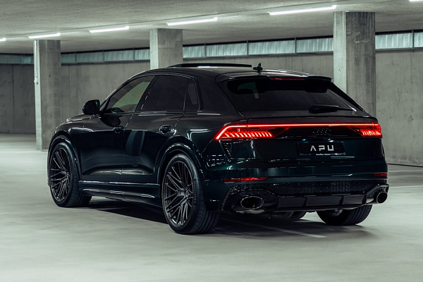 Фото дисков Brixton Forged VL4 Сатиновый темный лак на Audi Q8
