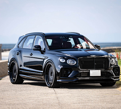 Фото дисков HRE 935 на Bentley Bentayga