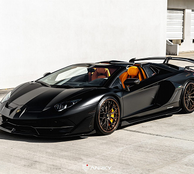 Фото дисков Anrky AN30 на Lamborghini Aventador