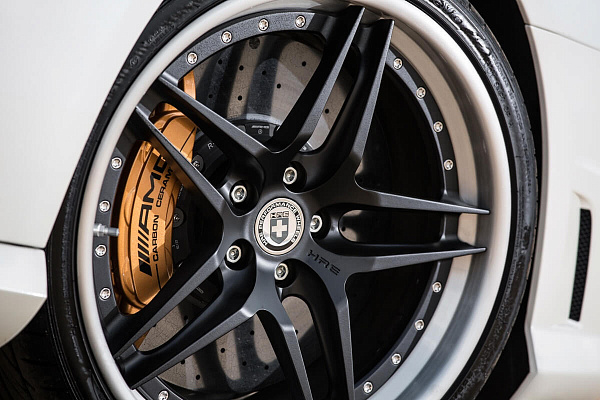 Фото дисков HRE S107 Черный сатин на Mercedes-Benz SL (R231)