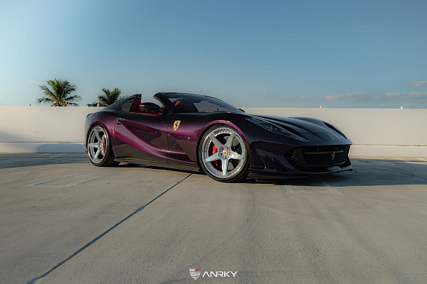 Фото дисков Anrky RS5.3 Полированный лак на Ferrari 812