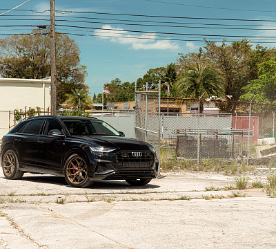 Фото дисков Vossen HF-5 на Audi Q8