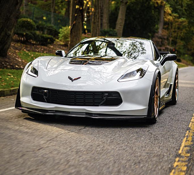 Фото дисков Savini SV67 на Chevrolet Corvette C7