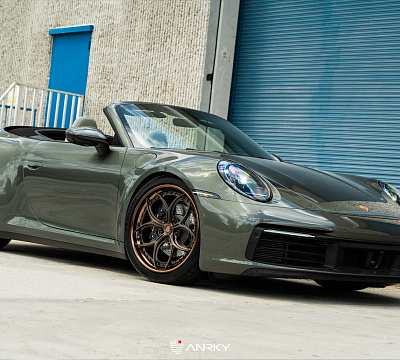 Фото дисков Anrky S3-X0 на Porsche 911 VIII
