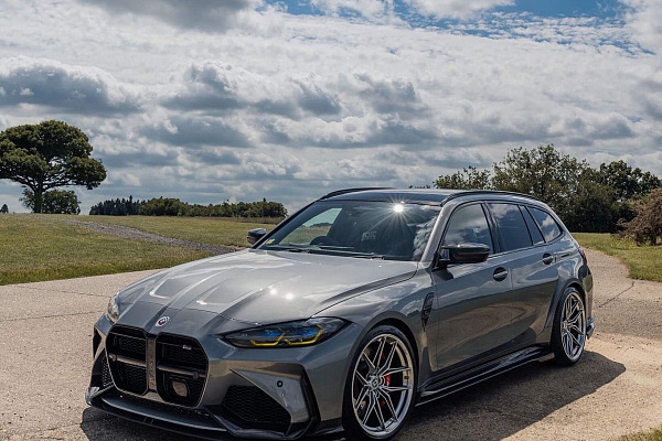Фото дисков HRE FF21 Серебро на BMW 3/M3 (G2x/G80)