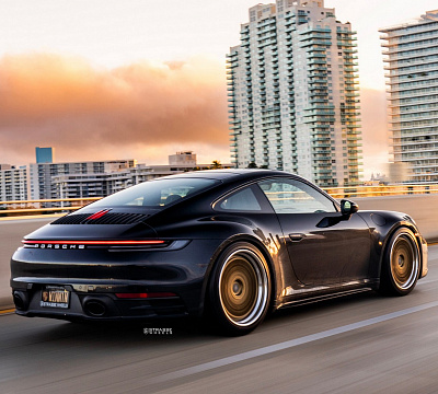 Фото дисков Strasse Wheels SC20 Track на Porsche 911 VIII