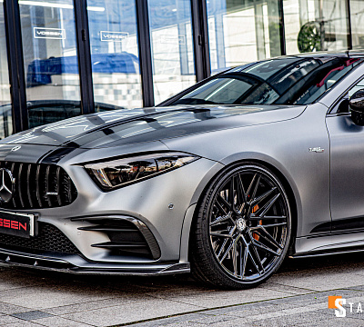 Фото дисков Vossen HF-7 на Mercedes-Benz CLS (C257)