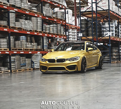 Фото дисков HRE P104 на BMW 3/M3 (F3x/F80)
