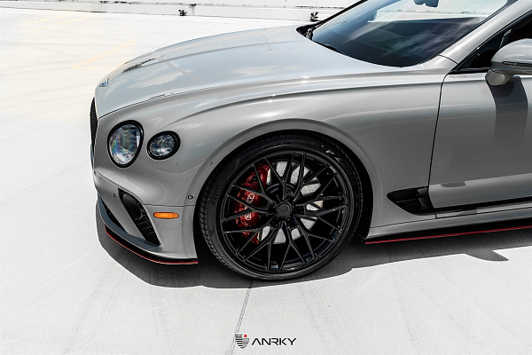 Фото дисков Anrky AN10 Черный глянец на Bentley Continental GT III