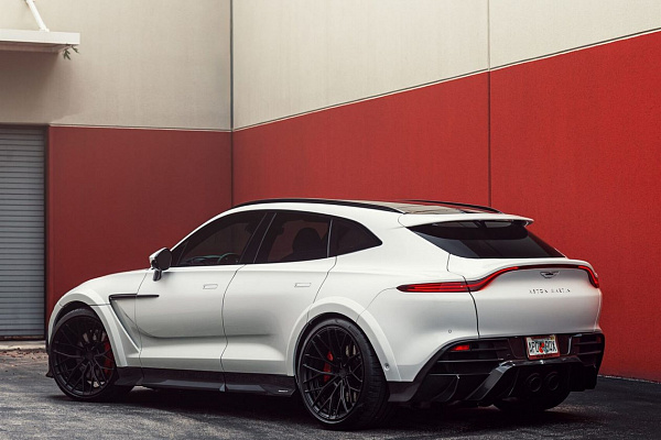 Фото дисков Anrky AN20 Черный сатин на Aston Martin DBX