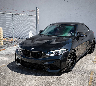 Фото дисков HRE 300 на BMW 2/M2 (F22/F87)
