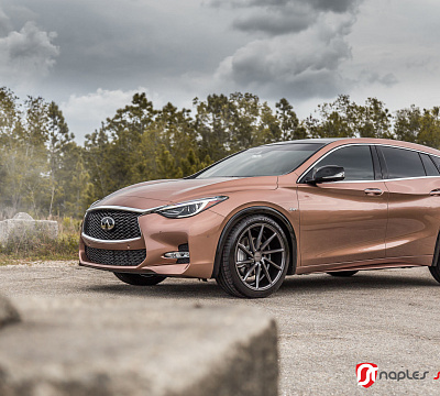 Фото дисков Vossen CVT на Lexus RC