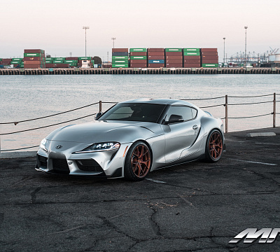 Фото дисков MRR FS06 на Toyota Supra A90
