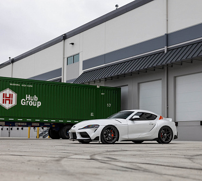 Фото дисков HRE FF11 на Toyota Supra A90