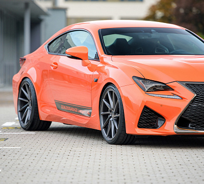 Фото дисков Vossen CVT на Lexus RC