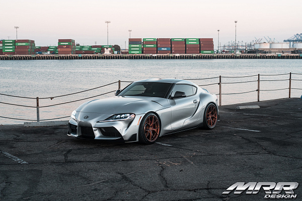 Фото дисков MRR FS06 Сатиновая медь на Toyota Supra A90