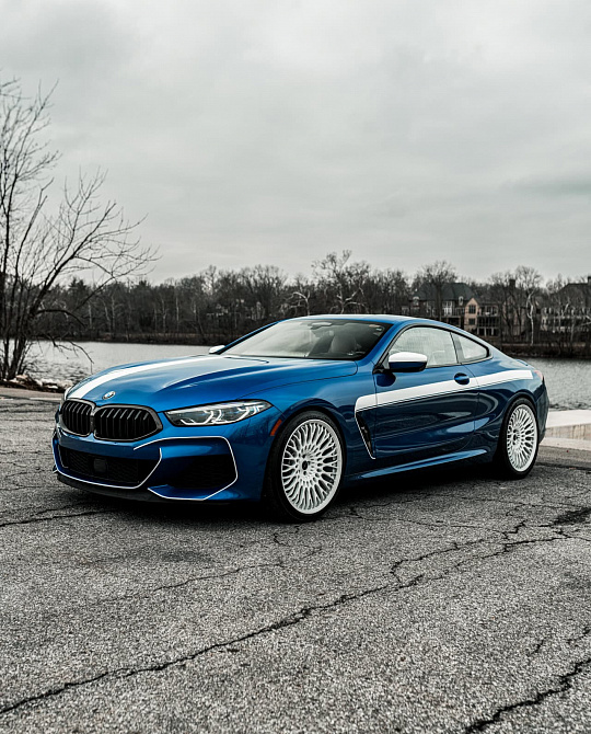 Фото дисков TR20 Белый глянец на BMW 8/M8