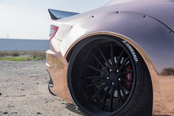 Фото дисков Savini SV78 Черный матовый на Maserati GranTurismo I