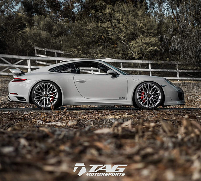 Фото дисков HRE P200 на Porsche 911 VII