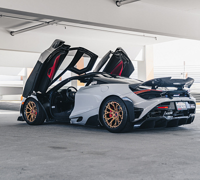 Фото дисков Brixton Forged PF10 на McLaren 720S