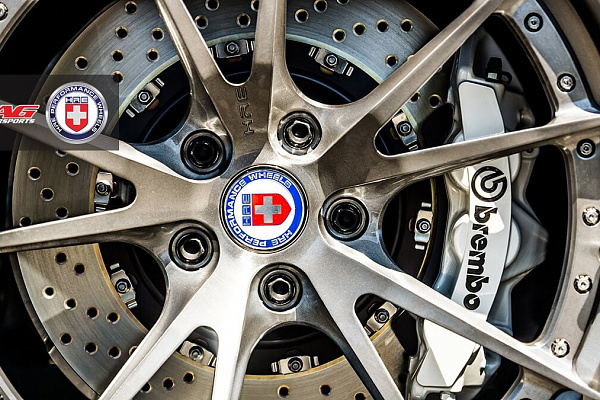 Фото дисков HRE S104 Глянцевый тонированный лак на BMW 4/M4 (F32/F82)