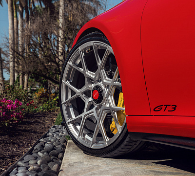 Фото дисков Vossen S21-07 на Porsche 911 VIII