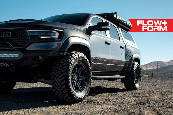 Фото дисков HRE FT1 Черный сатин на Ram 1500 V