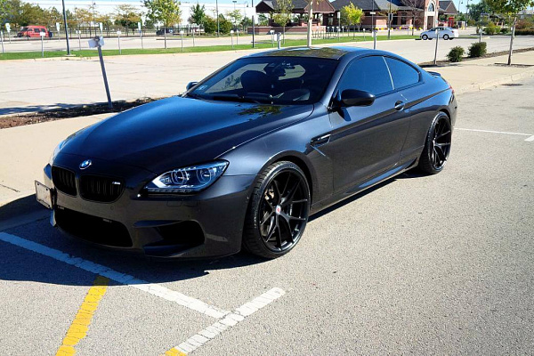 Фото дисков HRE P101 Черный сатин на BMW 6/M6 (F06/F13/F12)