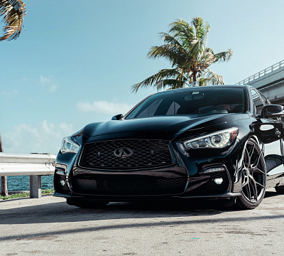 Фото дисков Vossen HF-5 на Infiniti Q50