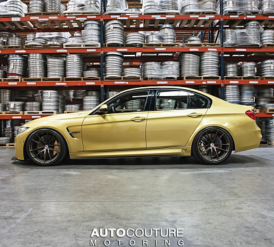 Фото дисков HRE P104 на BMW 3/M3 (F3x/F80)