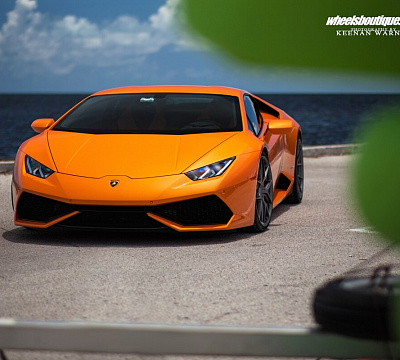 Фото дисков HRE P101 на Lamborghini Huracan