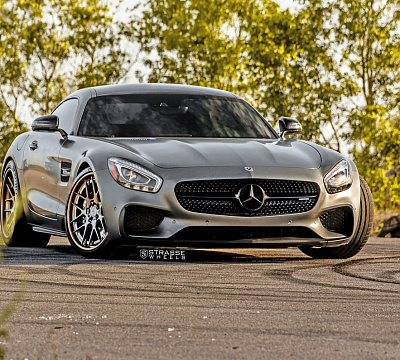 Фото дисков Strasse Wheels SM7 Deep Concave FS на Mercedes-Benz AMG GT I