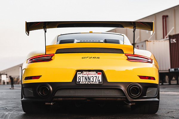 Фото дисков Brixton Forged WR3.2 Сатиновый темный лак на Porsche 911 VII