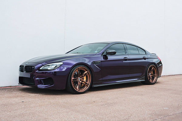 Фото дисков HRE S207H Сатиновая темная медь на BMW 6/M6 (F06/F13/F12)