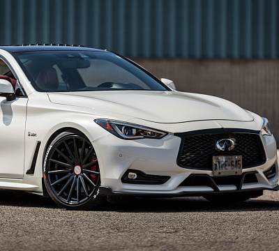 Фото дисков Vossen VFS-2 на Infiniti Q60 II