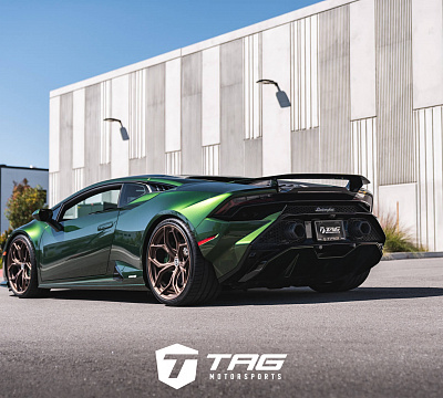 Фото дисков HRE P111SC на Lamborghini Huracan