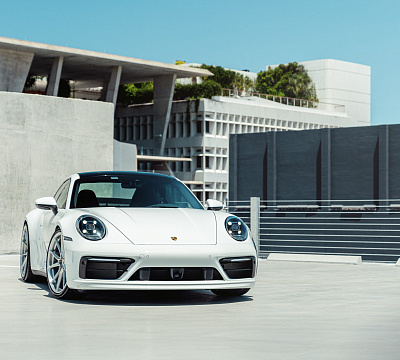 Фото дисков Vossen EVO-2 на Porsche 911 VIII