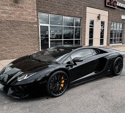 Фото дисков Brixton Forged FDE01 на Lamborghini Aventador