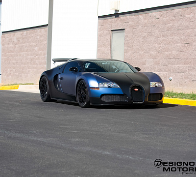 Фото дисков Vossen M-X3 на Bugatti Veyron