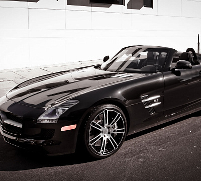 Фото дисков CEC C883 на Mercedes-Benz SLS AMG