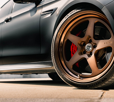 Фото дисков HRE 527 на Mercedes-Benz E-Class (W213, S213, C238)