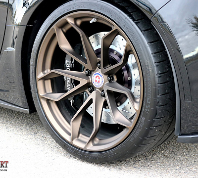 Фото дисков HRE P201 на Chevrolet Corvette C7