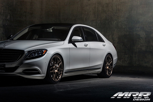 Фото дисков MRR FS01 Глянцевая бронза на Mercedes-Benz S-Class (W222, C217)