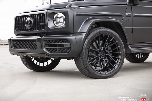 Фото дисков Vossen EVO-6TR Черный глянец на Mercedes-Benz G-Class III