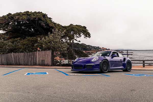 Фото дисков Brixton Forged TR20 Черный сатин на Porsche 911 VII