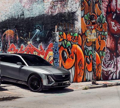Фото дисков Vossen HF-8 на Cadillac Lyriq