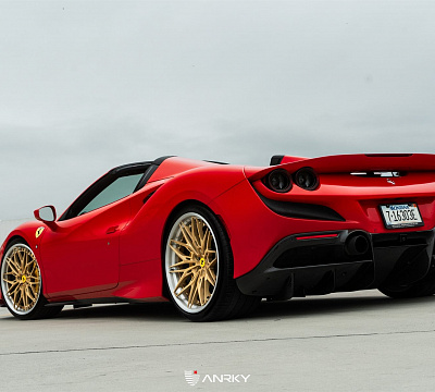 Фото дисков Anrky S3-X1 на Ferrari F8