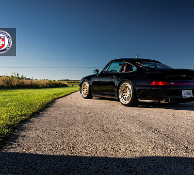 Фото дисков HRE 300 на Porsche 911 IV