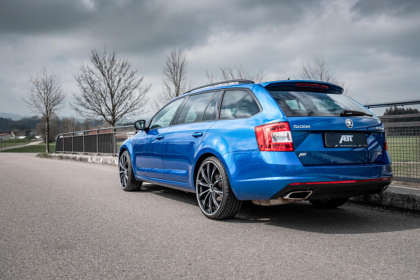 Фото дисков ABT Sport ER-C Алмазная проточка на Skoda Octavia III